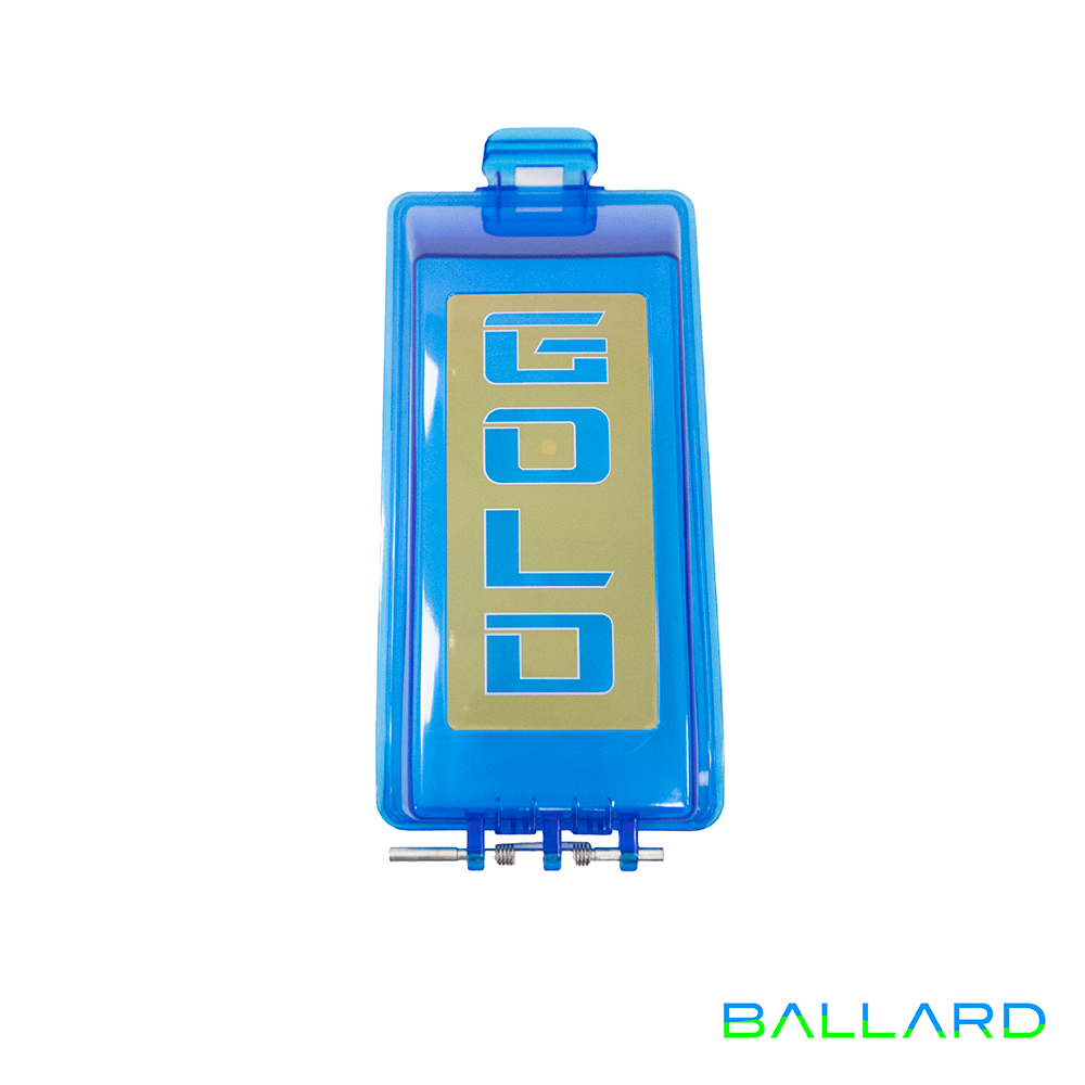 Wizard Gold Battery Cover Blue image number null